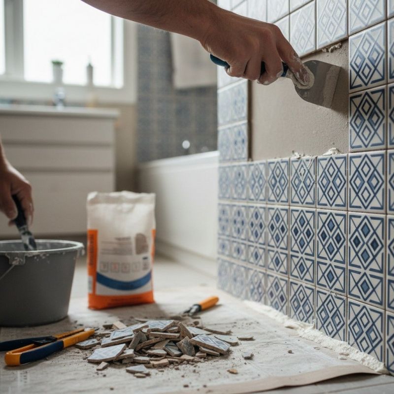 Bathroom Grout Repair