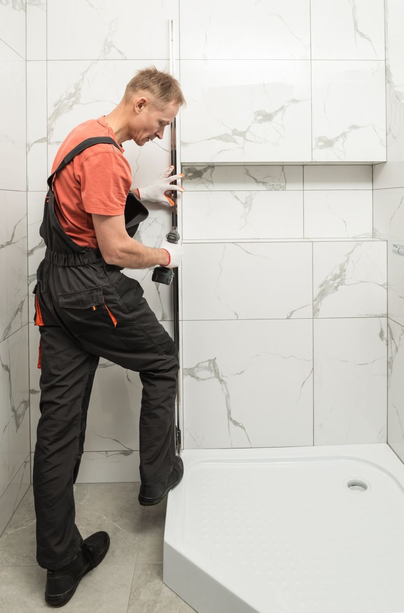 Tile Shower Pan Installation